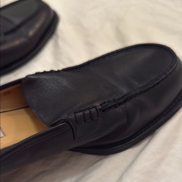 Coach Black Leather Women’s Loafers - Picture 2 of 5